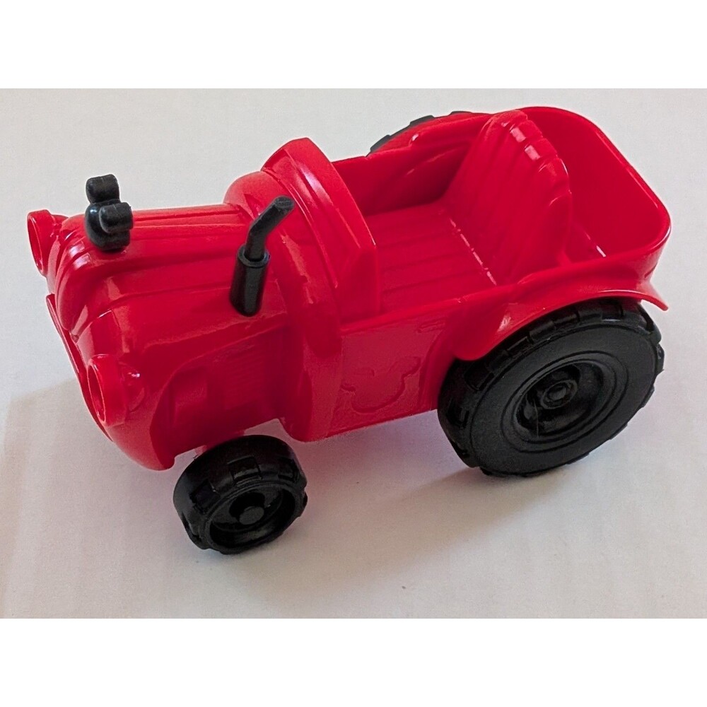 2011 Fisher Price Disney Farmer Mickey mouse red Tractor original rare original